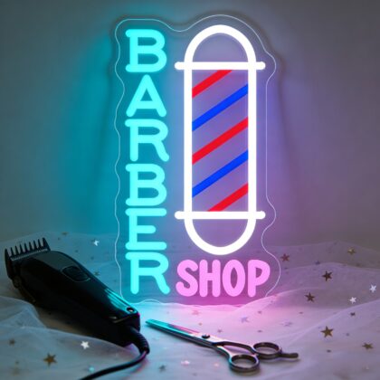 Barbershop Barber Pole Sign