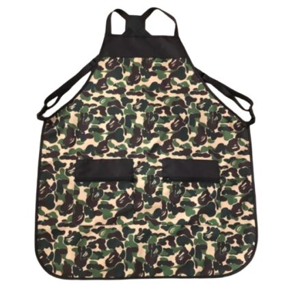 Green Camo Barber Apron