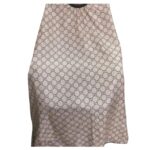 Beige G Barber Cape