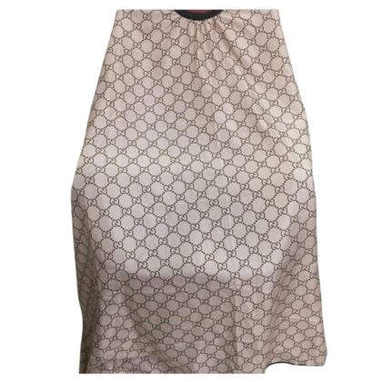 Beige G Barber Cape