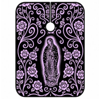 Virgin Mary Lavender Poncho Barber Cape