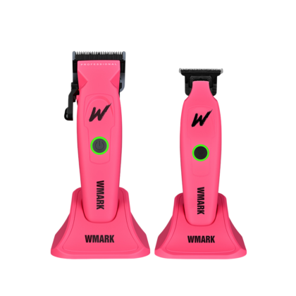 Warm Pink Pro Hair Clipper Trimmer Set